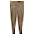 Brunello Cucinelli Monili Belt Loop Trousers in Khaki Cotton Green  ref.882421
