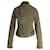 Joseph Biker Jacket in Olive Cotton Green Olive green  ref.882448