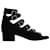 Saint Laurent Babies Strappy Sandals in Black Suede   ref.882471