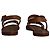Sandalo Flat Bejeweled Marni in Pelle Marrone - vista 4
