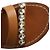 Sandalo Flat Bejeweled Marni in Pelle Marrone - vista 9