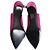 Mules Aeyde Sylvie in raso rosa - vista 2