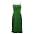 Reformation Sleeveless Midi Dress in Green Polyester  ref.882502