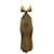 Cult Gaia Serita Cut-Out Knit Maxi Dress in Gold Cotton Golden  ref.882512