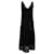 Joseph Sleeveless Midi Dress in Black Silk  ref.882514