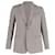 Maison Martin Margiela Maison Margiela Single-Breasted Jacket in Grey Wool  ref.882519