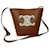 Watch me Céline SMALL TRIOMPHE LEATHER BUCKET BAG SMOOTH CALF WITH TRIOMPHE TAN EMBROIDERY Brown  ref.882583