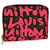 LOUIS VUITTON Monogram Graffiti Zippy Portamonete Rosa LV Auth yk6370  ref.882603