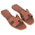 Oran Hermès HERMES  Sandals T.EU 39 Leather  ref.883009