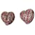 Yves Saint Laurent Ohrringe Pink Metall  ref.883017