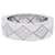 Chanel ring, "Quilted", white gold and diamonds.  ref.883025