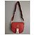 Borsa a tracolla Furla in pelle di vitello rosso bordeaux - vista 11