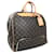 Louis Vuitton Monogram Evasion Bag Sac de voyage en toile M41443 en bon état Marron  ref.883152
