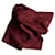 Christian Dior Silk scarves Dark red  ref.883194