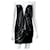 Saint Laurent dress Black Silk  ref.883547