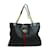 Gucci Leather Rajah Chain Tote with Pouch 537219 Black Pony-style calfskin  ref.883728