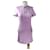 Maje Robes Polyester Laine Violet  ref.884064