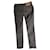 Louis Vuitton Pantaloni, ghette Grigio Cotone  ref.884108