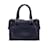 Céline Vintage Black Leather Triomphe Handbag Satchel Bag  ref.884215