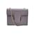 Salvatore Ferragamo Grey Leather Thalia Box Shoulder Bag  ref.884218