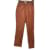 Autre Marque SAKS POTTS Pantalon T.0-5 1 cuir de vachette Camel  ref.884288