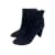 DIOR  Ankle boots T.EU 39.5 Suede Black  ref.884298