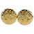 Chanel COCO Mark Dourado Banhado a ouro  ref.884506
