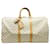 Louis Vuitton Keepall Bandouliere 55 Branco Lona  ref.884777