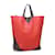 Céline Vertical Cabas Leather Tote Bag Red Pony-style calfskin  ref.884998