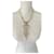 Chanel Colliers longs Perle Blanc  ref.885017
