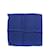LOUIS VUITTON Mouchoir en soie T.  silk Bleu Marine  ref.885452