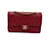 Chanel Petit classique intemporel matelassé rouge vintage 2.55 Sac 23 cm Cuir  ref.885495