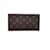 Louis Vuitton Vintage Monogram Canvas Porte Chequier Checkbook Wallet Brown Cloth  ref.885498