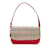 Burberry Haymarket Check Canvas Shoulder Bag Beige Cloth  ref.885507