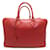 Hermès Togo Plume 45 Red Leather Pony-style calfskin  ref.885538
