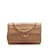 Chanel CC Quilted Leather Chain Flap Bag Brown Pony-style calfskin  ref.886112