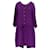 Sandro túnica Púrpura Seda  ref.886138