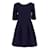 Claudie Pierlot robe Navy blue Polyester  ref.886151