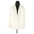 maje chaqueta 40 Blanco Algodón  ref.886344
