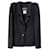 Chanel Veste noire en tweed Seoul  ref.886516