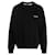 Balenciaga Pullover Politischer Wahlkampfpullover aus schwarzem Baumwollmischstrick Baumwolle Viskose  ref.886590