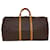 Louis Vuitton Keepall 60 Brown Cloth  ref.886909