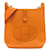 Hermès Evelyne Cuir Orange  ref.886973