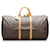 Louis Vuitton Brown Monogram Keepall Bandouliere 60 Cloth  ref.887191