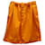 Balenciaga Short en Coton Orange  ref.887225