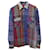 Missoni Checked Knitted Overshirt in Multicolor Wool  ref.887250
