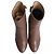 Stuart Weitzman Rosalinda 90 Botines con Plataforma en Piel Marrón Castaño - vista 6