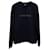 Giorgio Armani Logo Sweatshirt in Navy Blue Cotton  ref.887286