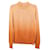 Dip-Dye-Pullover mit Stehkragen von Tom Ford aus orangefarbenem Kaschmir Wolle  ref.887334