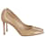 Jimmy Choo Romy Pumps in Nude Patent Leather Flesh  ref.887342